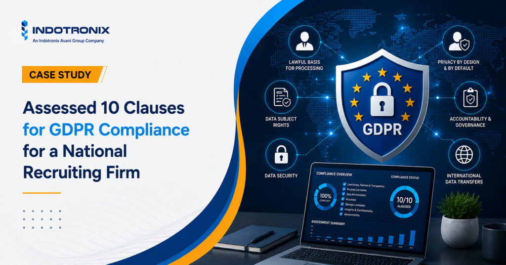 Implementing General Data Protection Regulation for a Recruiting Firm